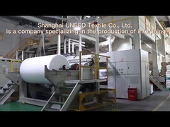 نمایش کارگاه پارچه غیر بافته PP Spunbond Spunlace سفارشی